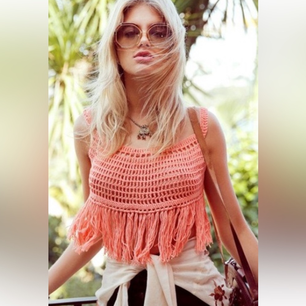 Arnhem Crochet Crop Top